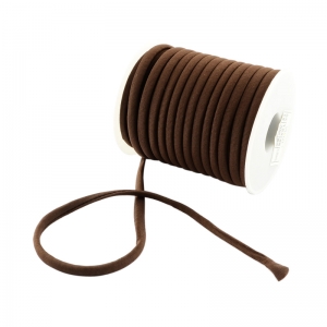 Stitched elastisch Ibiza coconut brown, 49cm